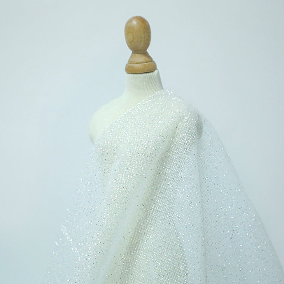 Starlight Glitter Tulle White (01) *Limited Edition