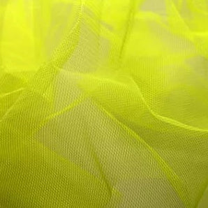 Nylon Netting 127cm Neon Yellow (23)