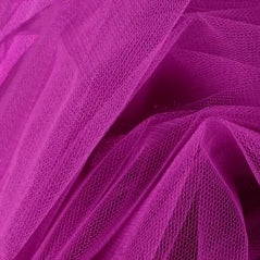 Bridal Tulle 180cm Neon Mauve (037)