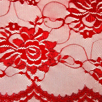 Artemis Embroidery Lace Red (06)