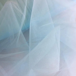 Bridal Tulle 180cm Soft Blue (481)