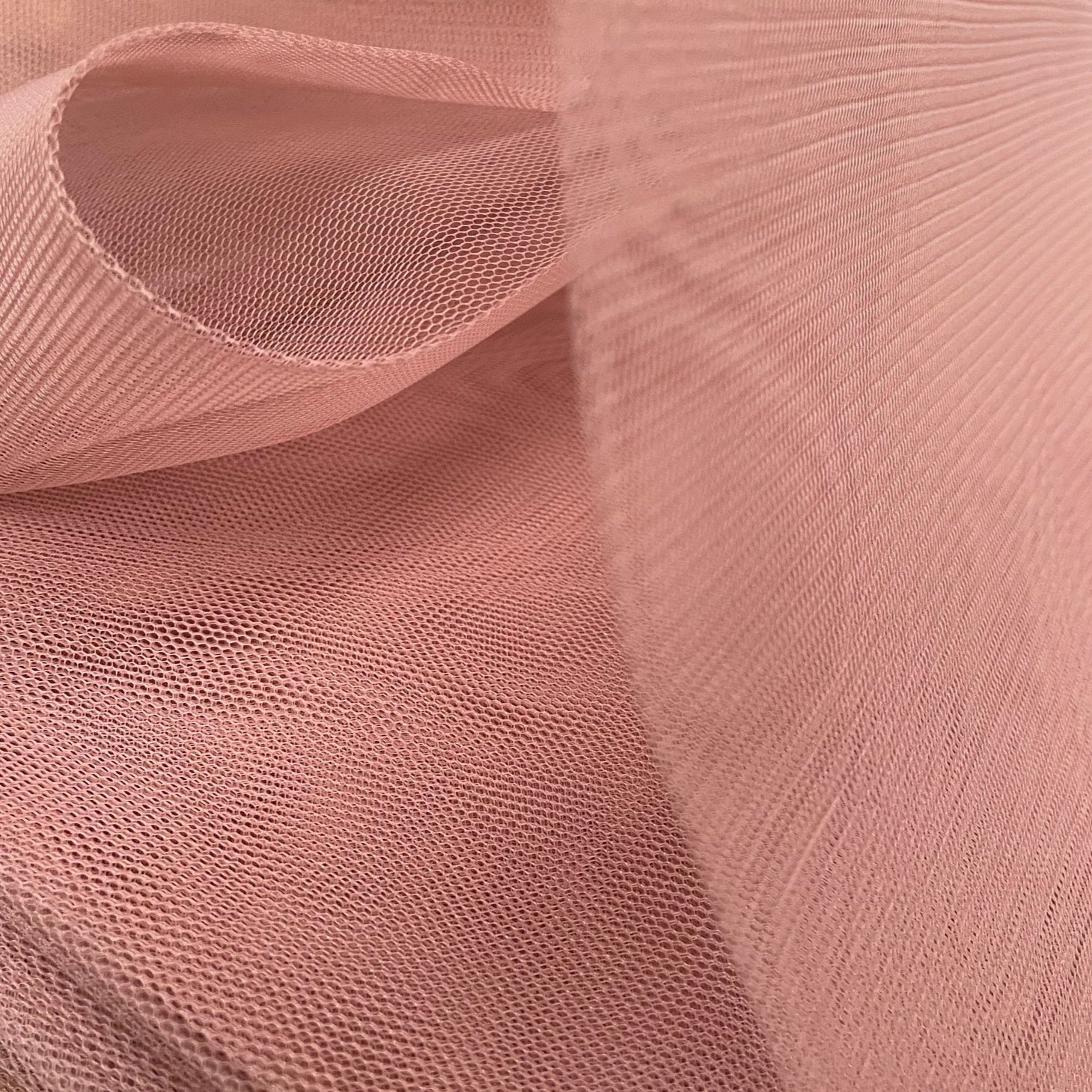 Nylon Netting 127cm Pink Nude (60)